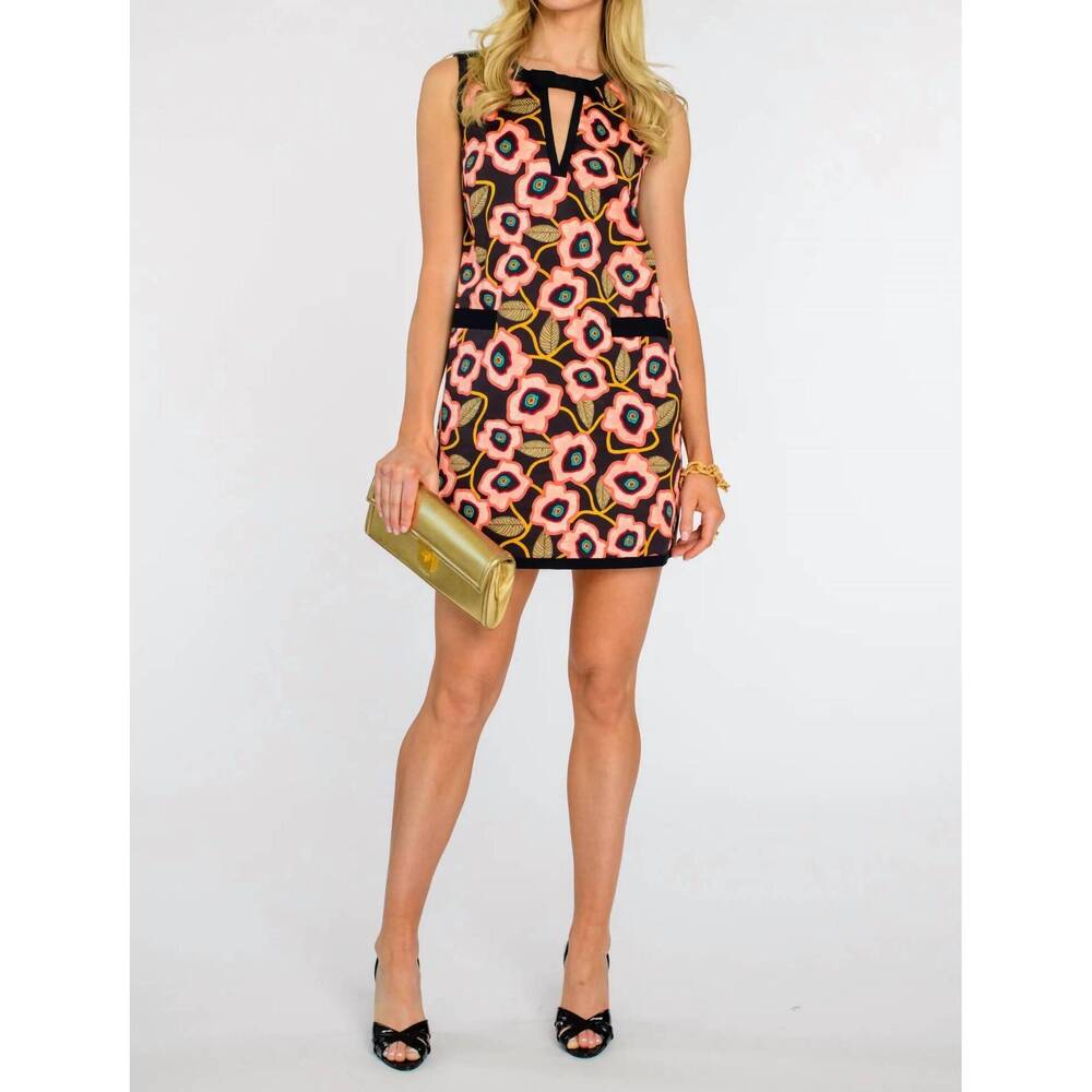 NEW ELIZABETH JAMES THE LABEL ellie mini dress in poppies